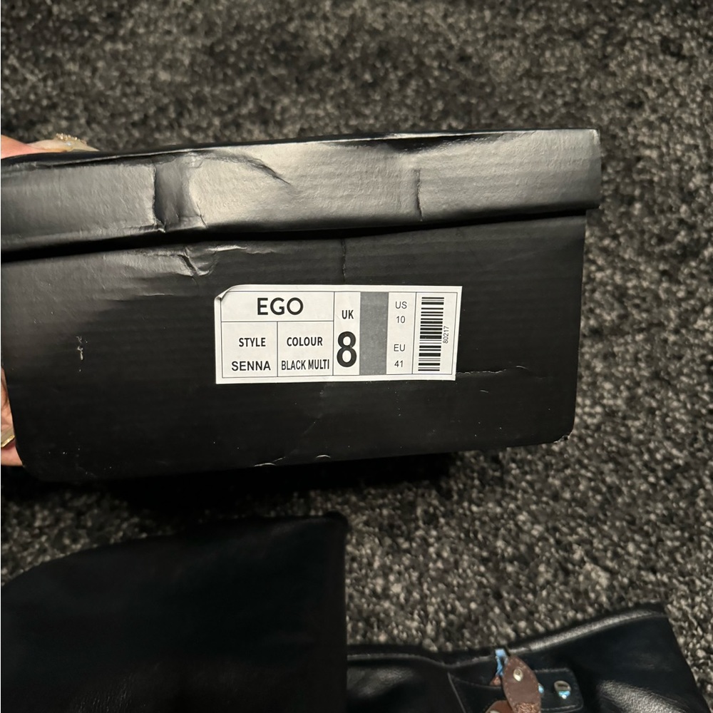 Color block boots - Picture 2 of 8